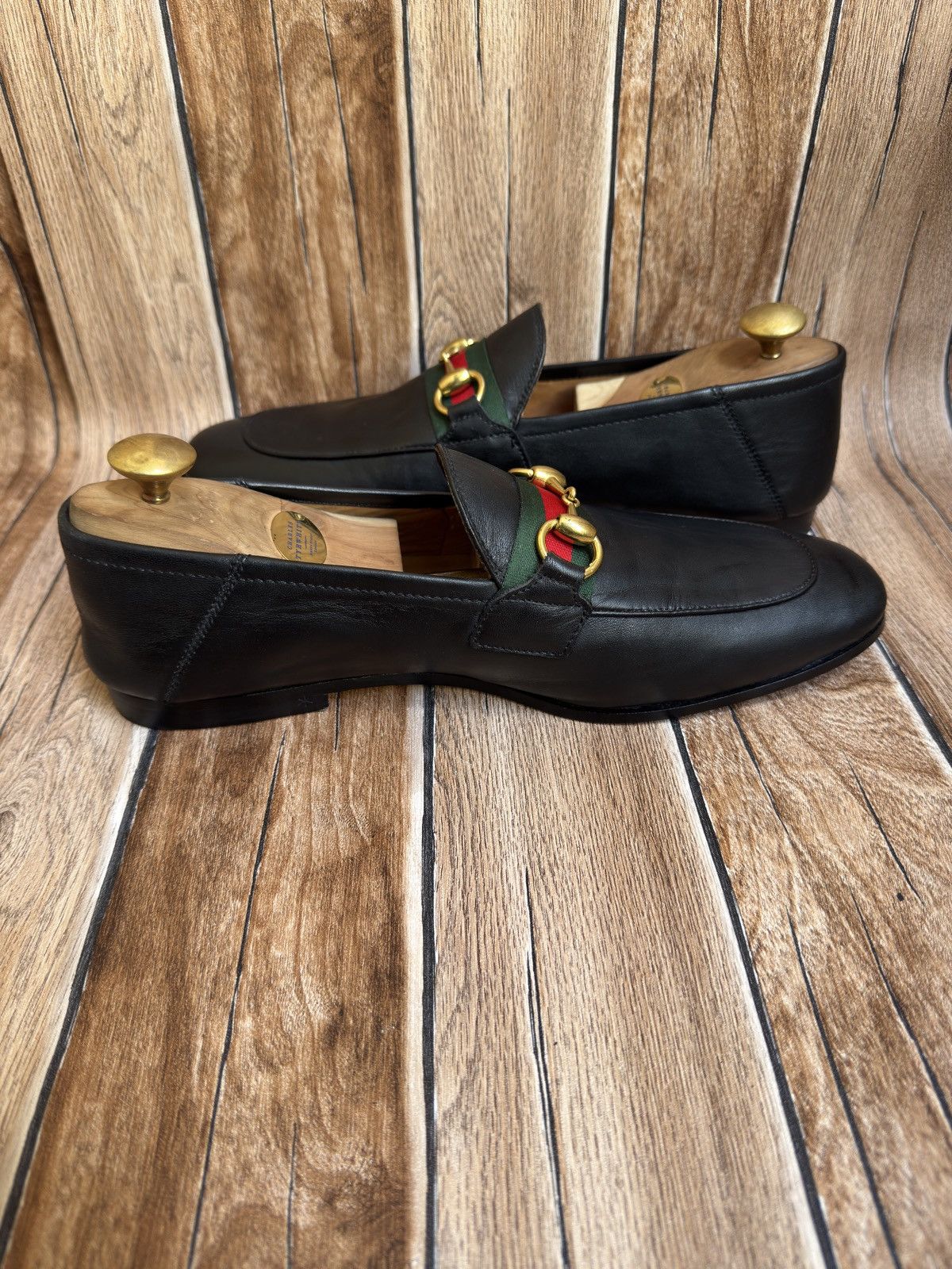 Gucci × Vintage horsebit wed loafers Size US 8.5 / EU 41-42 - 9 Thumbnail