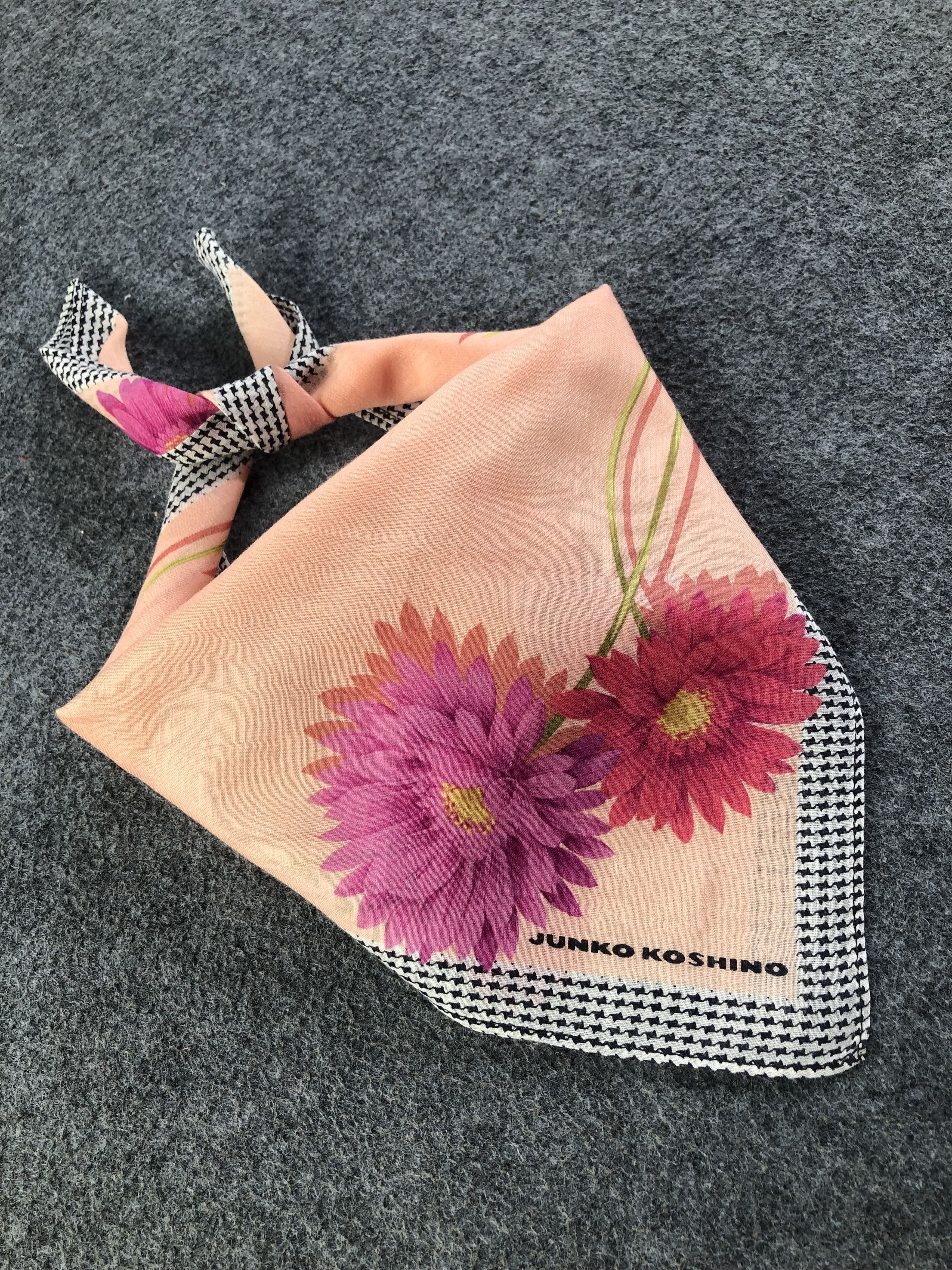Japanese Brand × Mr. Junko × Vintage Junko Koshino Handkerchief / Bandana / Neckerchief Size ONE SIZE - 1 Thumbnail