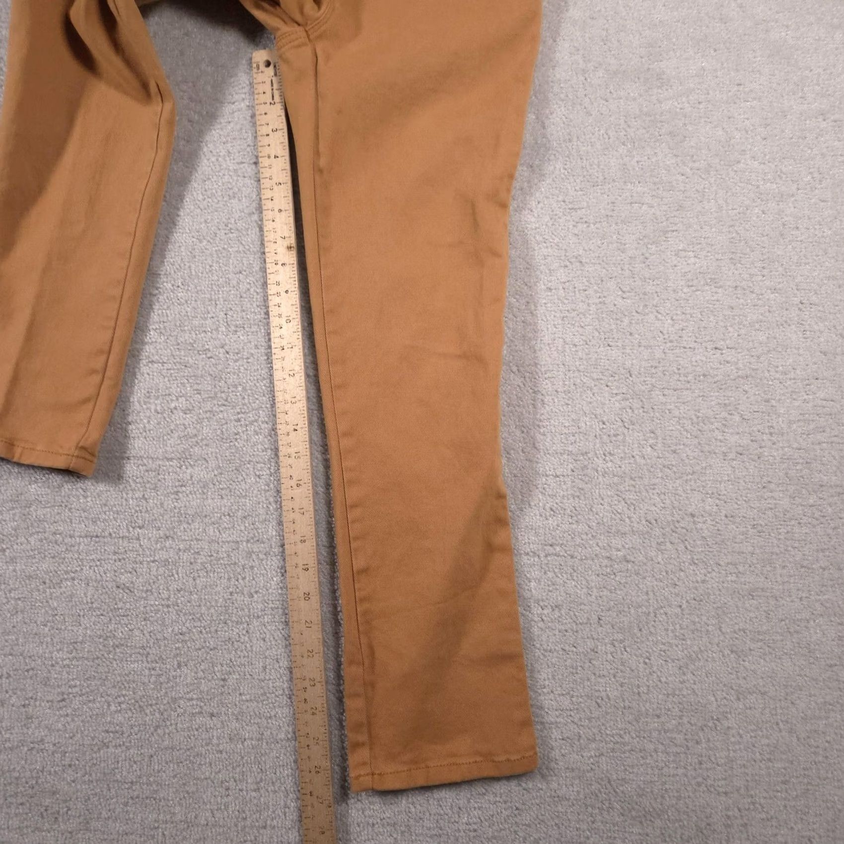 Gloria Vanderbilt Gloria Vanderbilt Pants Womens 4 Petite Brown Amanda Straight Leg Stretch Casual Pants Size 27" / US 4 / IT 40 - 7 Thumbnail
