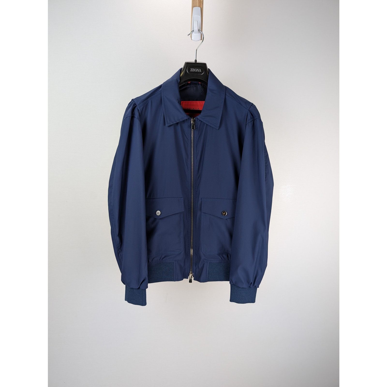 Isaia o1rshd1 CC20 Blazer Jacket in Navy Blue Size US M / EU 48-50 / 2 - 1 Thumbnail
