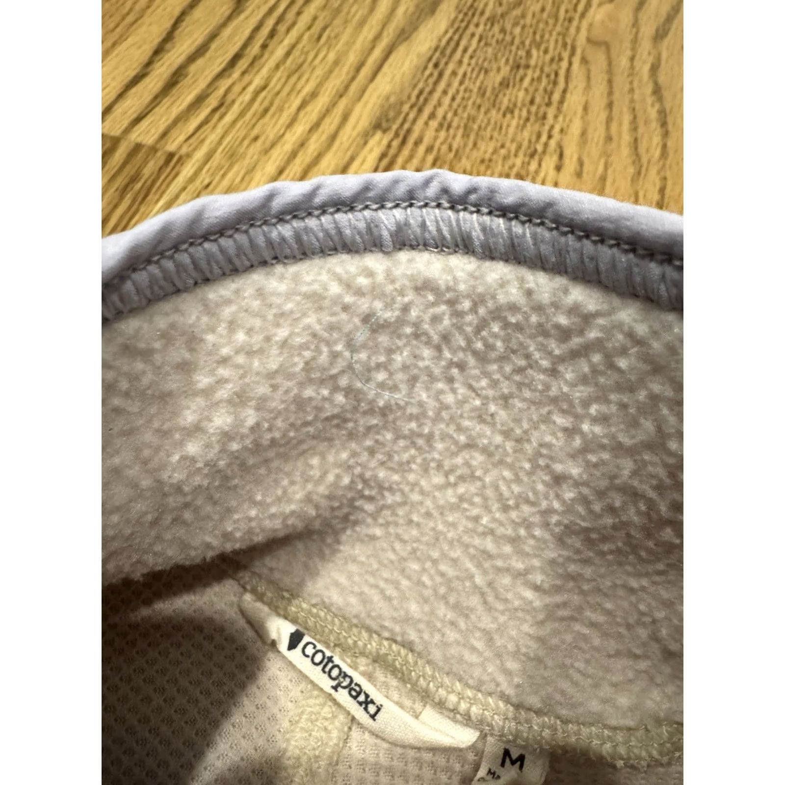 Cotopaxi Cotopaxi Abrazo Fleece Jacket Medium Green Cream 1/2 Zip Pullover Pockets Size M / US 6-8 / IT 42-44 - 5 Thumbnail