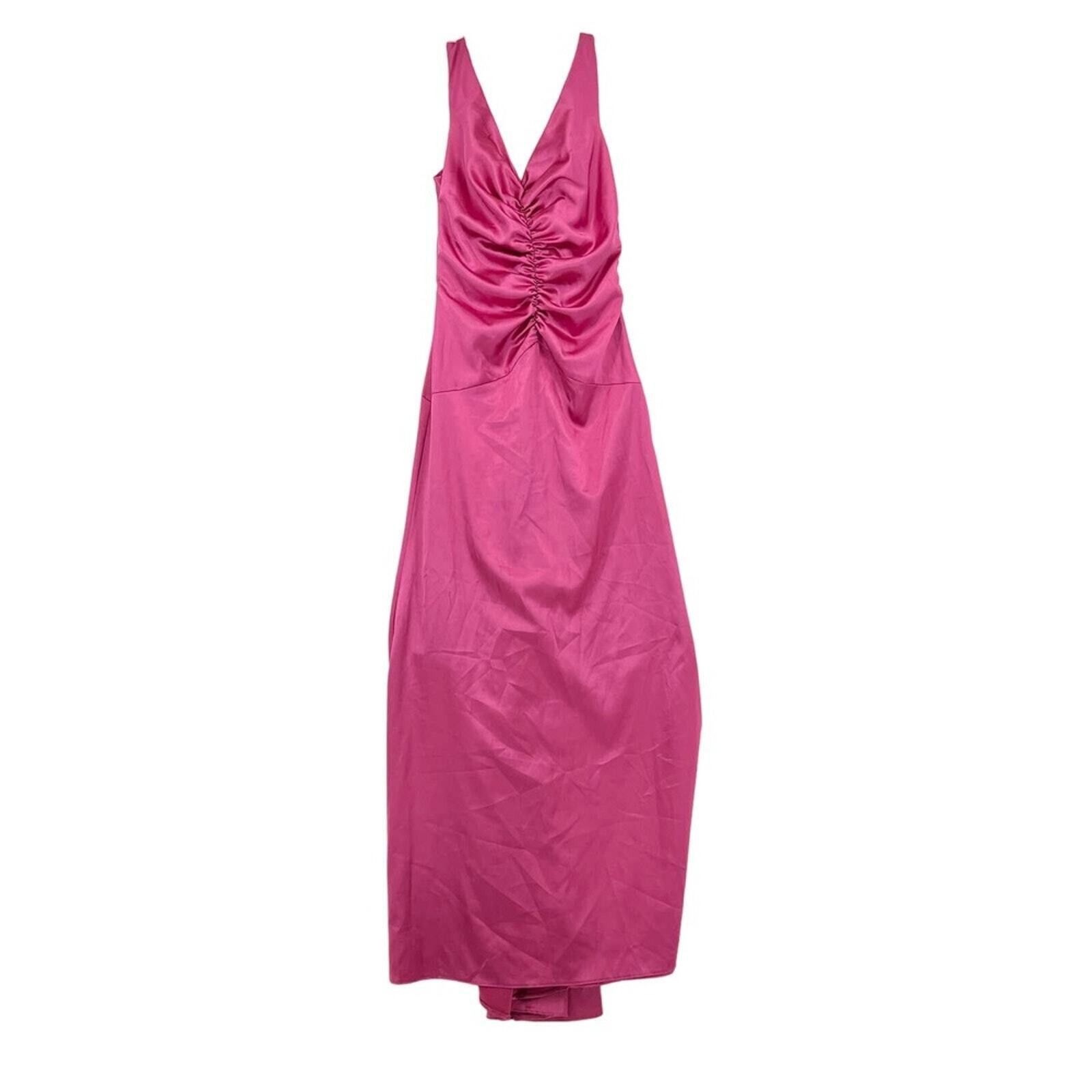 Jessica McClintock Vintage Jessica McClintock Ruffle Barbie Pink Sleeve Dress 8 Size M / US 6-8 / IT 42-44 - 2 Thumbnail