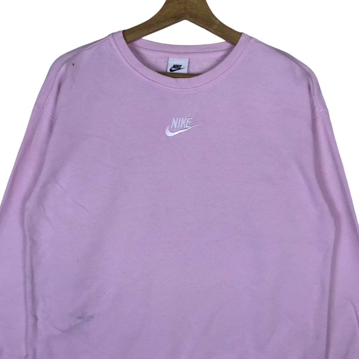 Nike Nike Mini Logo Pullover Jumper Sweatshirt Size US L / EU 52-54 / 3 - 2 Thumbnail