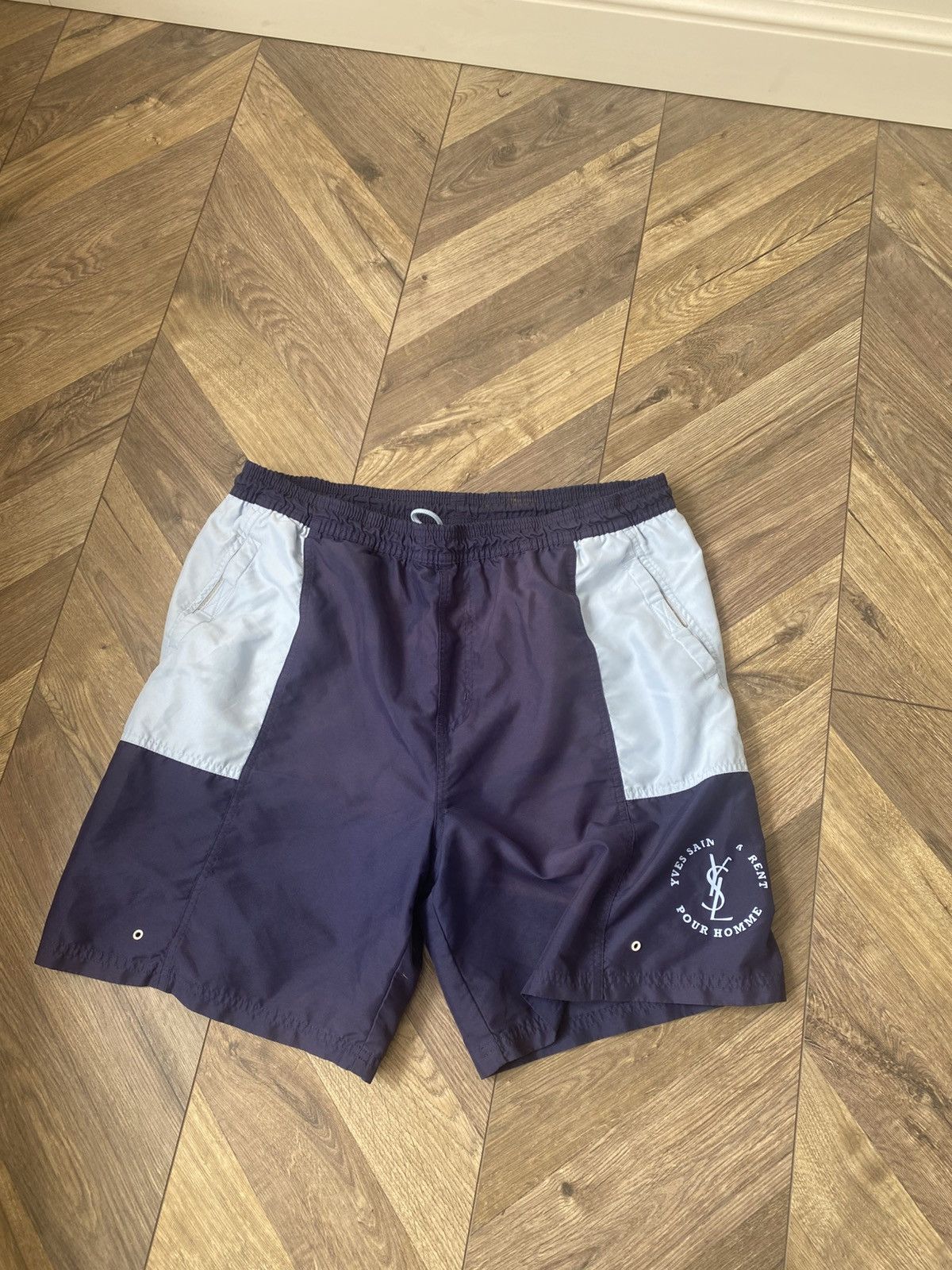 Designer × Vintage × Yves Saint Laurent Vintage Yves Saint Laurent YSL Shorts 90s Size US 32 / EU 48 - 4 Thumbnail
