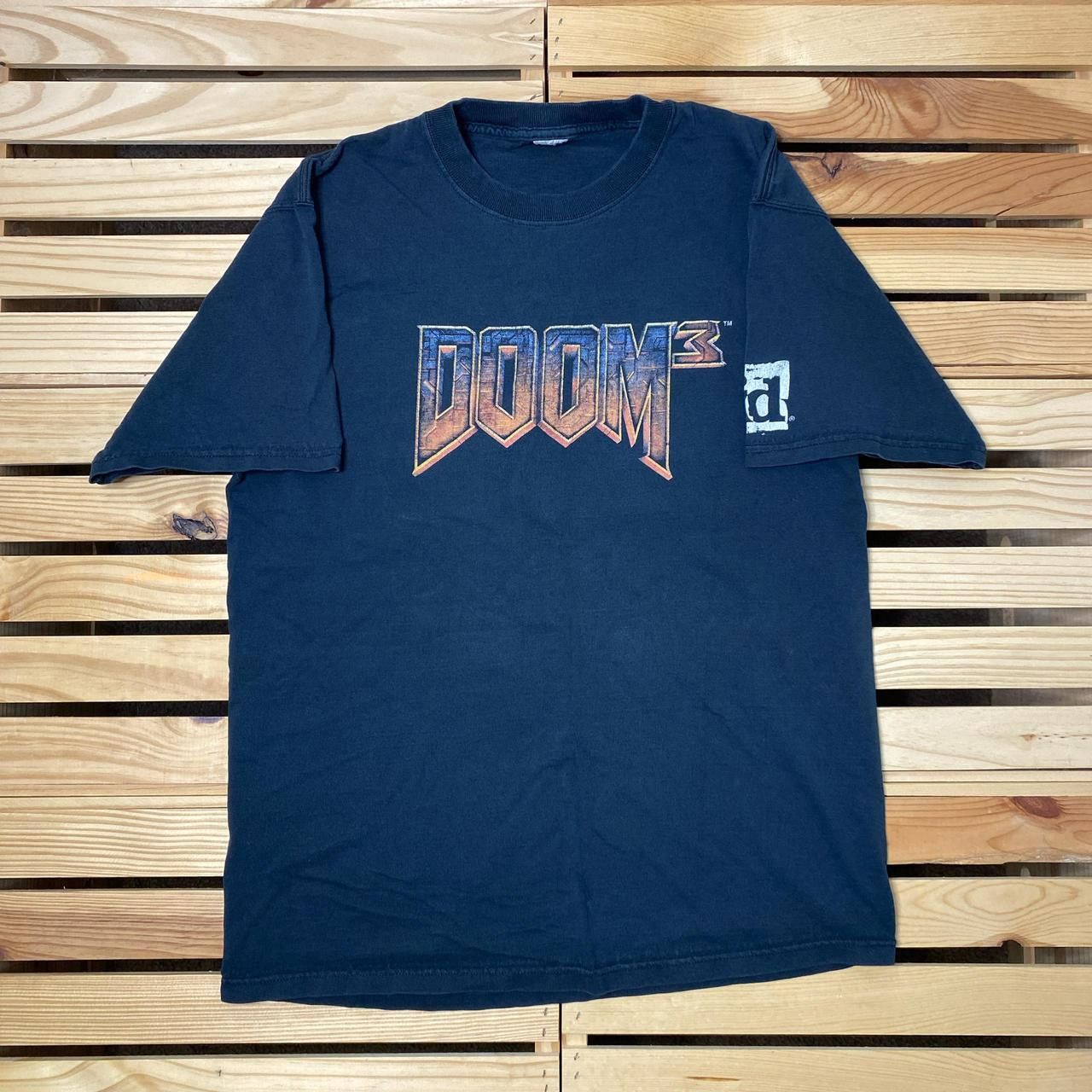 Other Vintage Doom 3 Faded Black Video Game Promo Tee Size Large Size US L / EU 52-54 / 3 - 1 Thumbnail