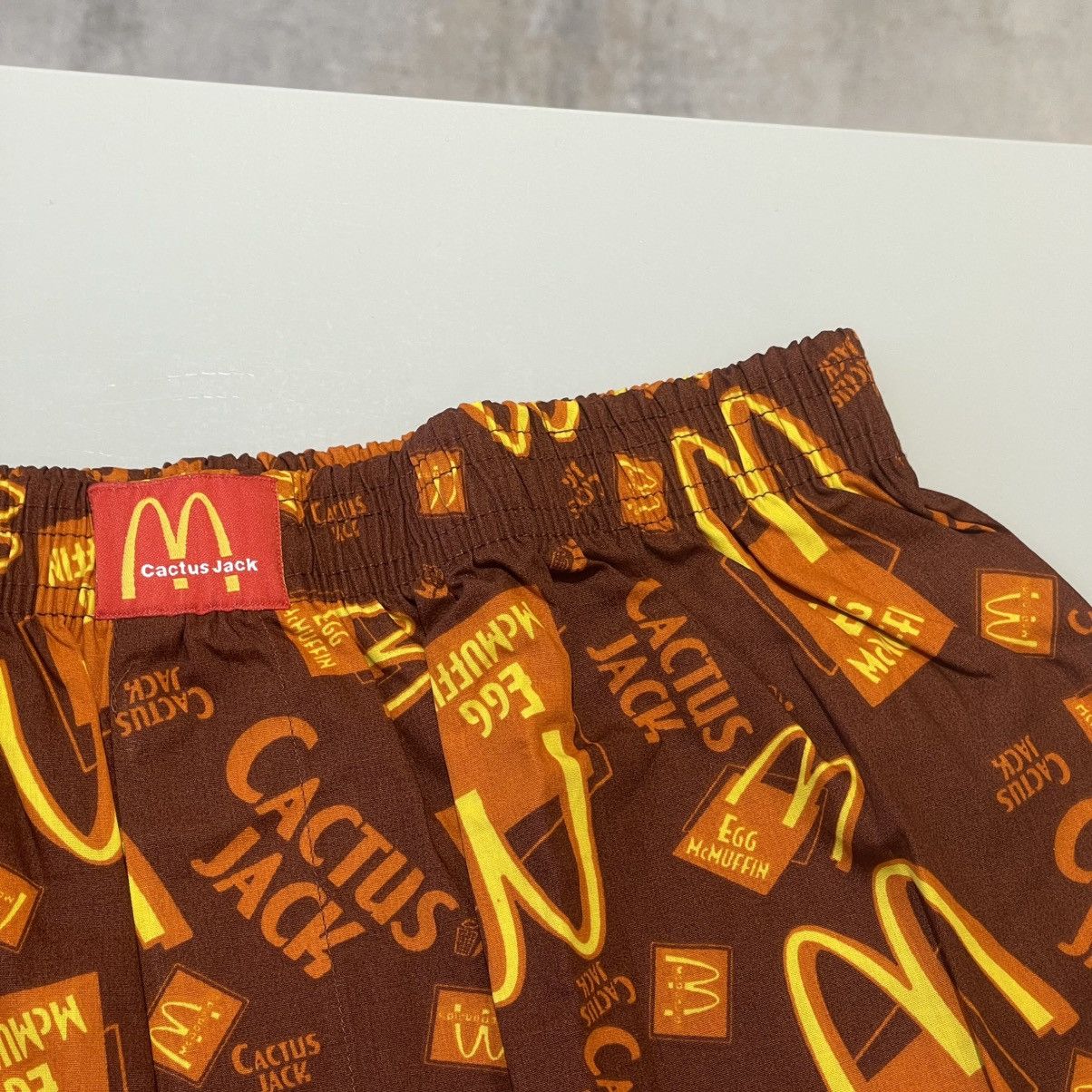 Travis Scott Travis Scott x McDonald's Cactus Jack Breakfast Boxers Brown Size ONE SIZE - 2 Thumbnail
