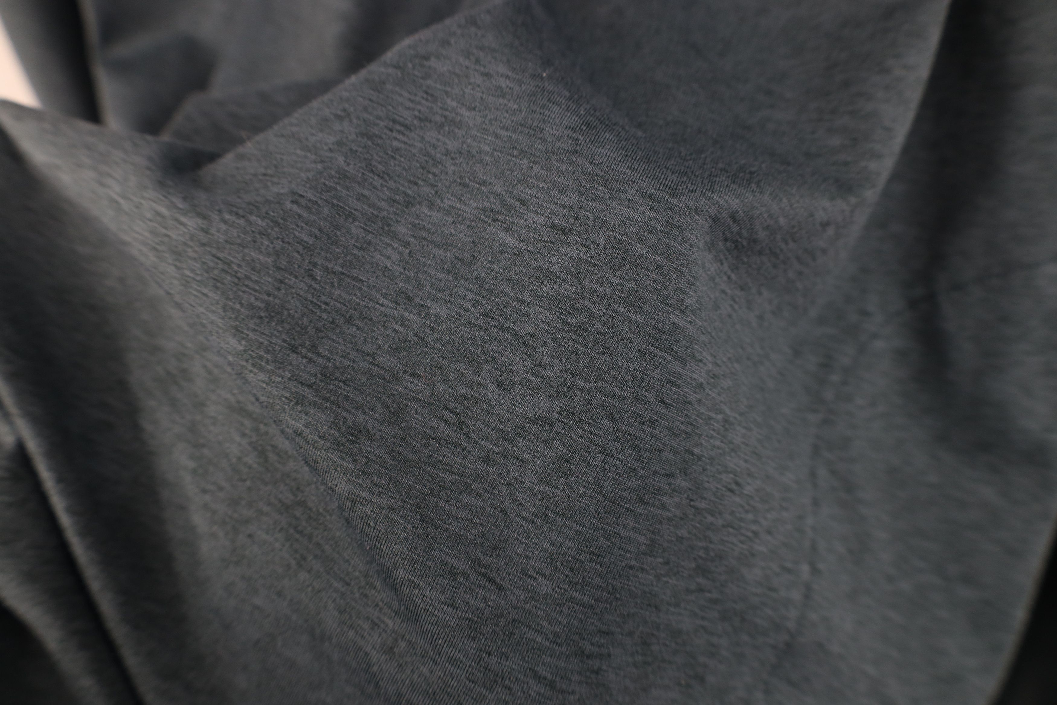 Everlane Everlane Blank Lightweight Jersey Knit Hoodie Heather Blue Size US M / EU 48-50 / 2 - 6 Thumbnail