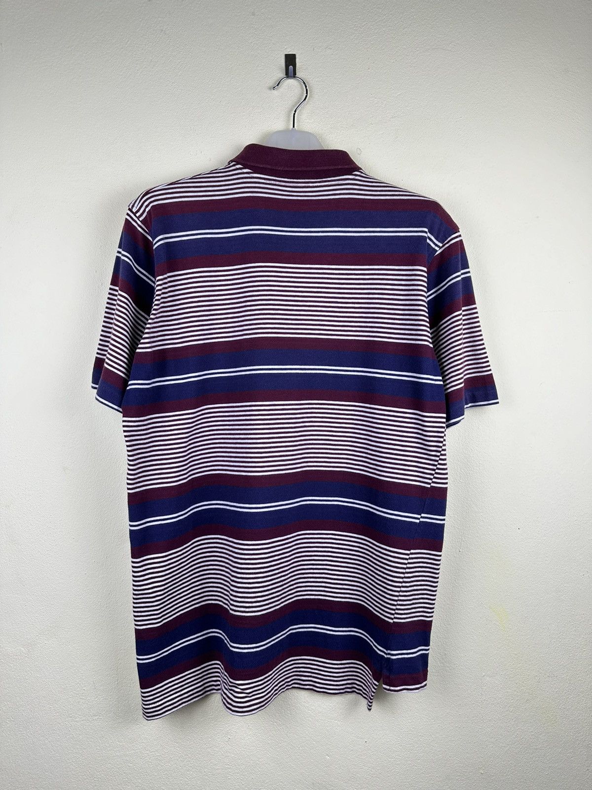 Burberry Vintage Burberry USA Stripe Single Stitch Polo A210 Size US M / EU 48-50 / 2 - 3 Thumbnail