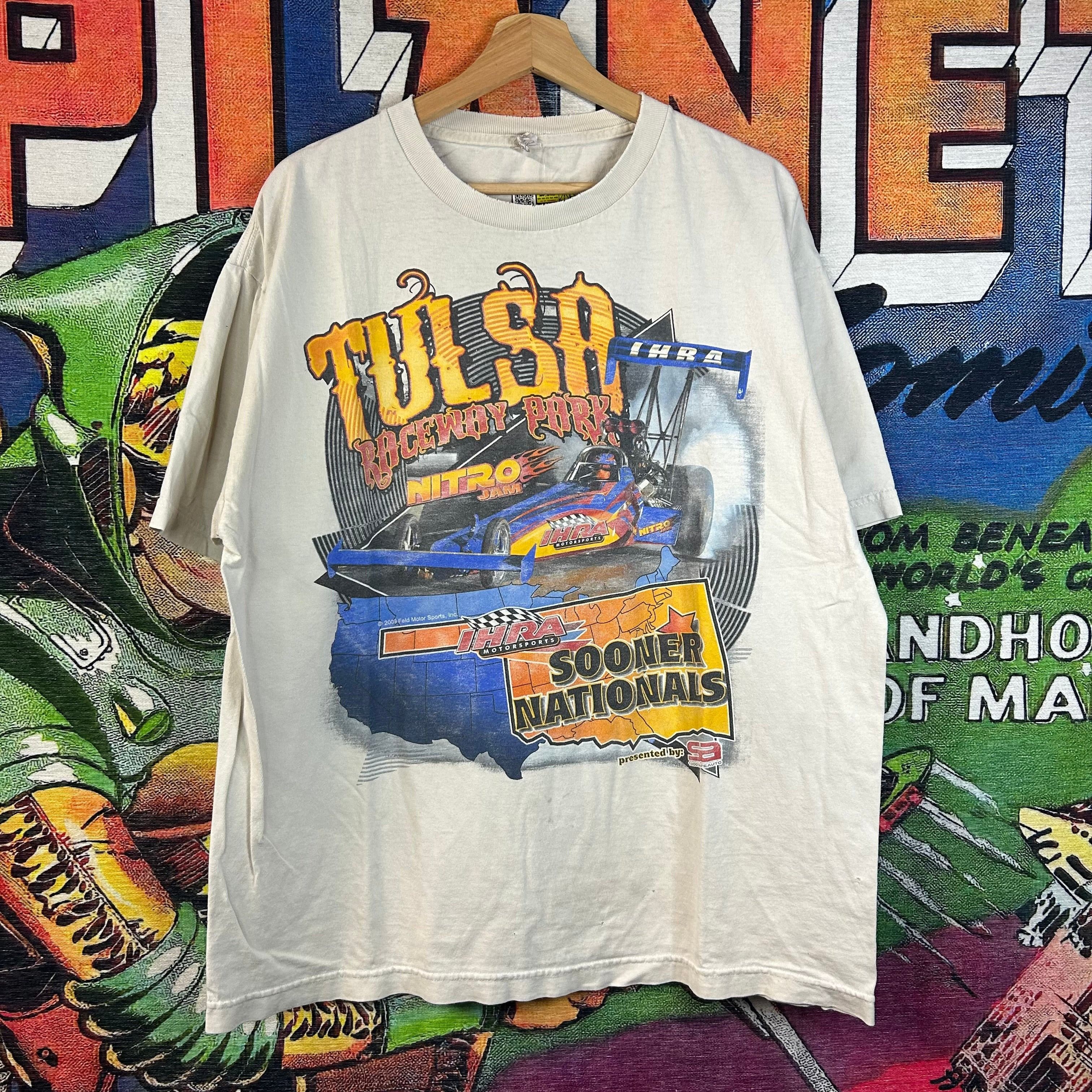 Vintage Y2K IHRA Tulsa Tee Size XL Size US XL / EU 56 / 4 - 1 Thumbnail