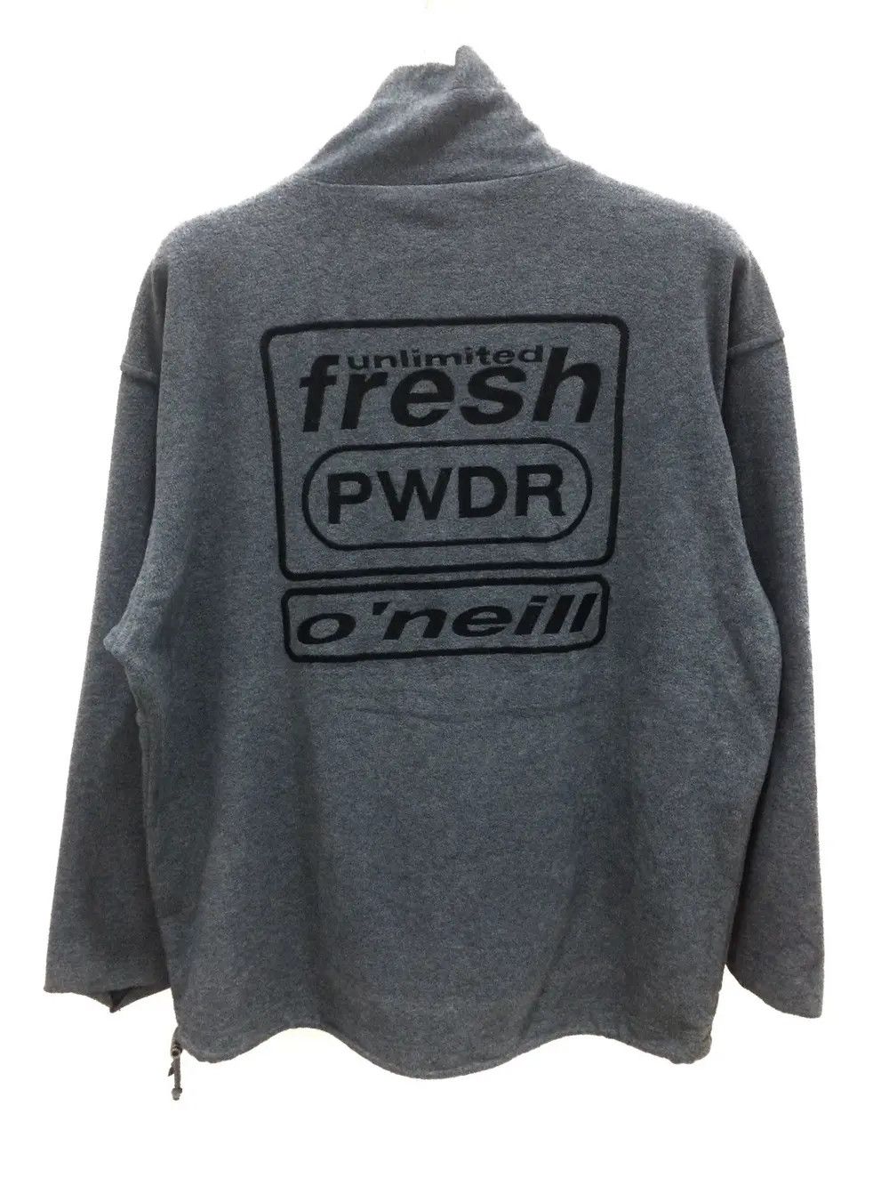 O'Neill Oneill Spell Out Surfing Brand Fleece Zipper Size US M / EU 48-50 / 2 - 3 Thumbnail