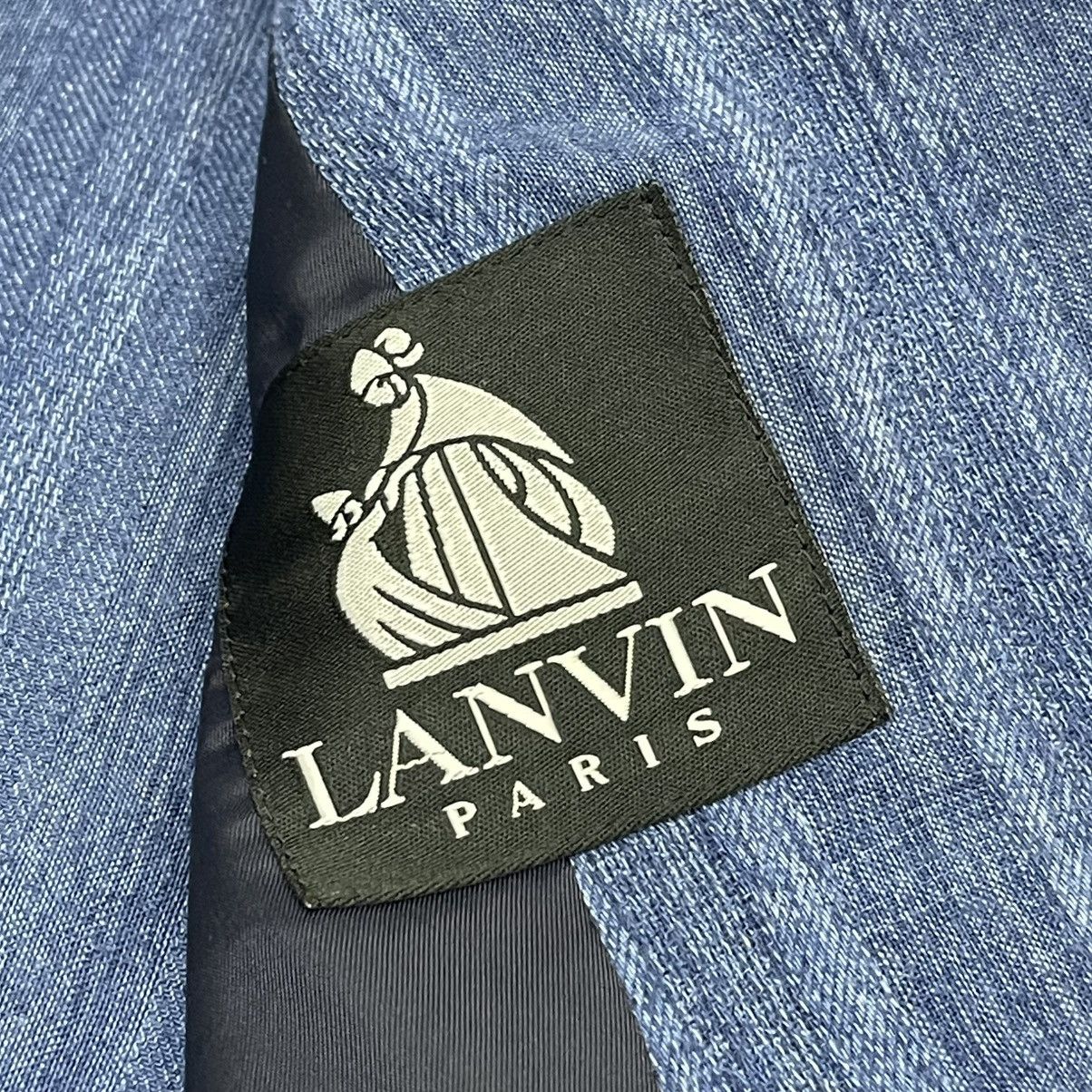 Lanvin Vintage Lanvin Paris Striped Jacket Size US M / EU 48-50 / 2 - 18 Thumbnail