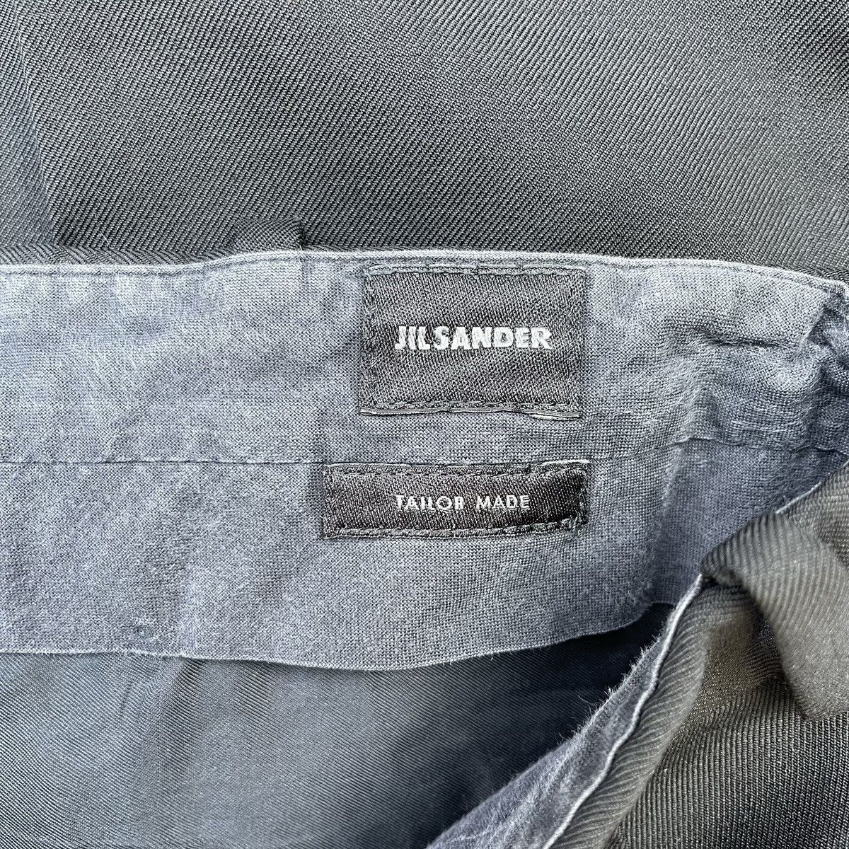 Jil Sander Jil Sander Black Tuxedo Suit Blazer Trousers Pants Size 46S - 15 Thumbnail