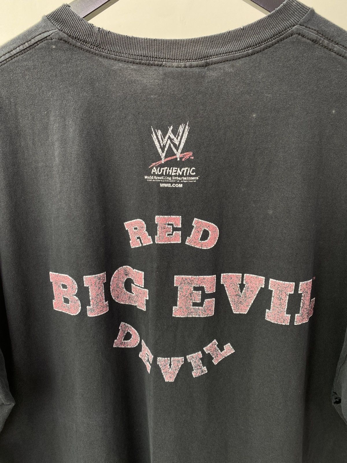WWE Vintage 00s The Undertaker T-Shirt Big Evil Red Devil WWE Size US XXL / EU 58 / 5 - 12 Thumbnail