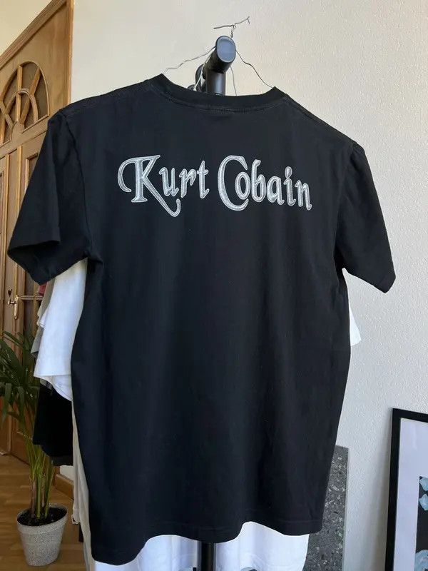 Band Tees Vintage Nirvana Kurt Cobain 90s tee Printed Rock Band Size US L / EU 52-54 / 3 - 2 Thumbnail