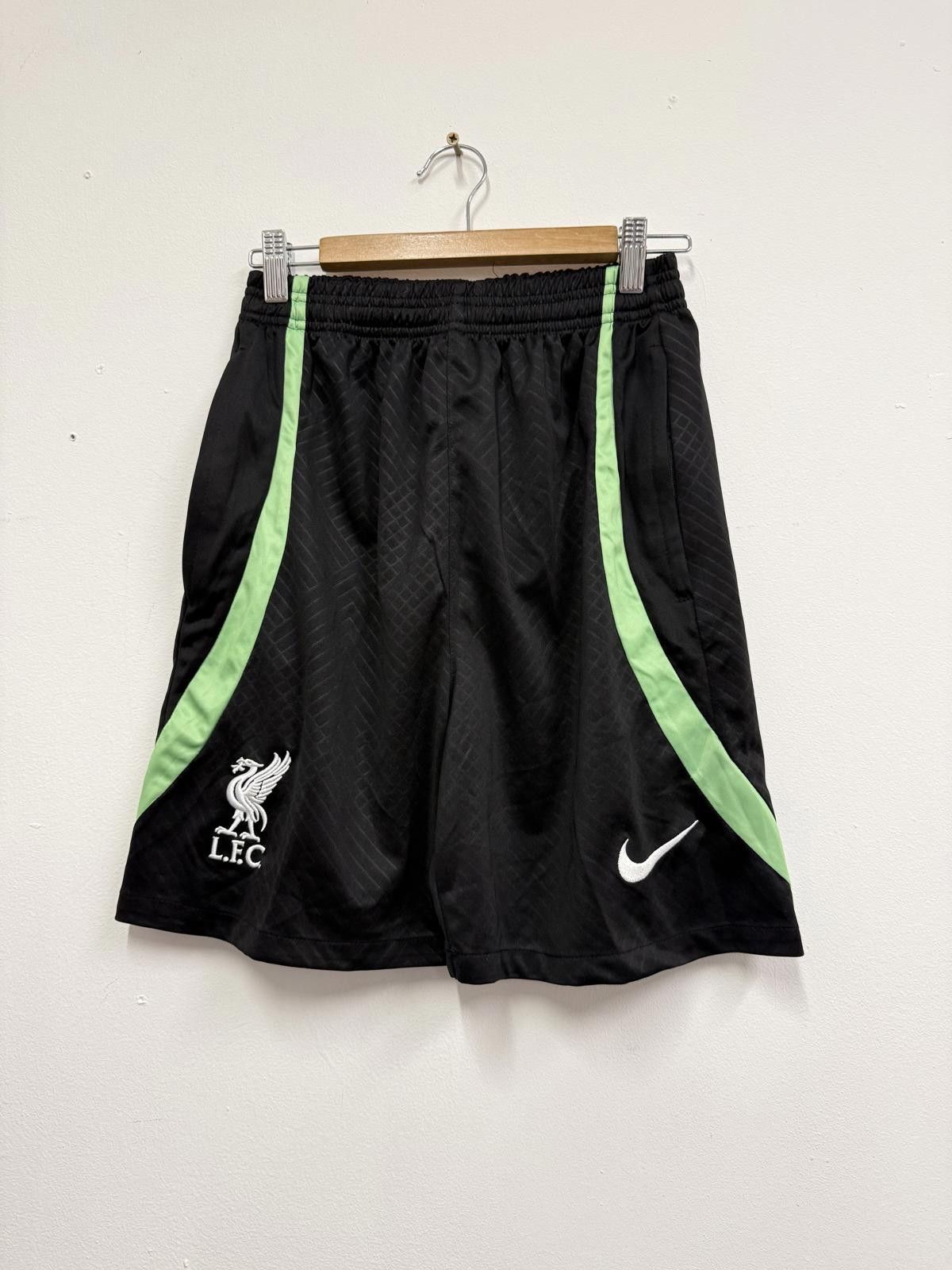 Nike Nike Liverpool FC Men's Athletic Shorts Black Green Medium Size ONE SIZE - 1 Thumbnail