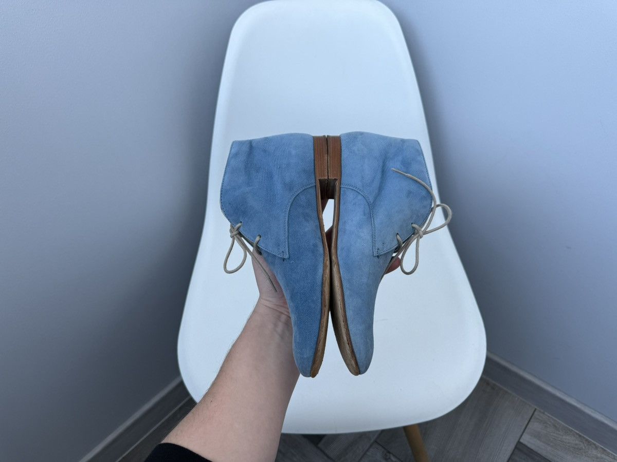 Tod's Tods Blue Suede Desert Boots Womans Size US 7 / IT 37 - 8 Thumbnail