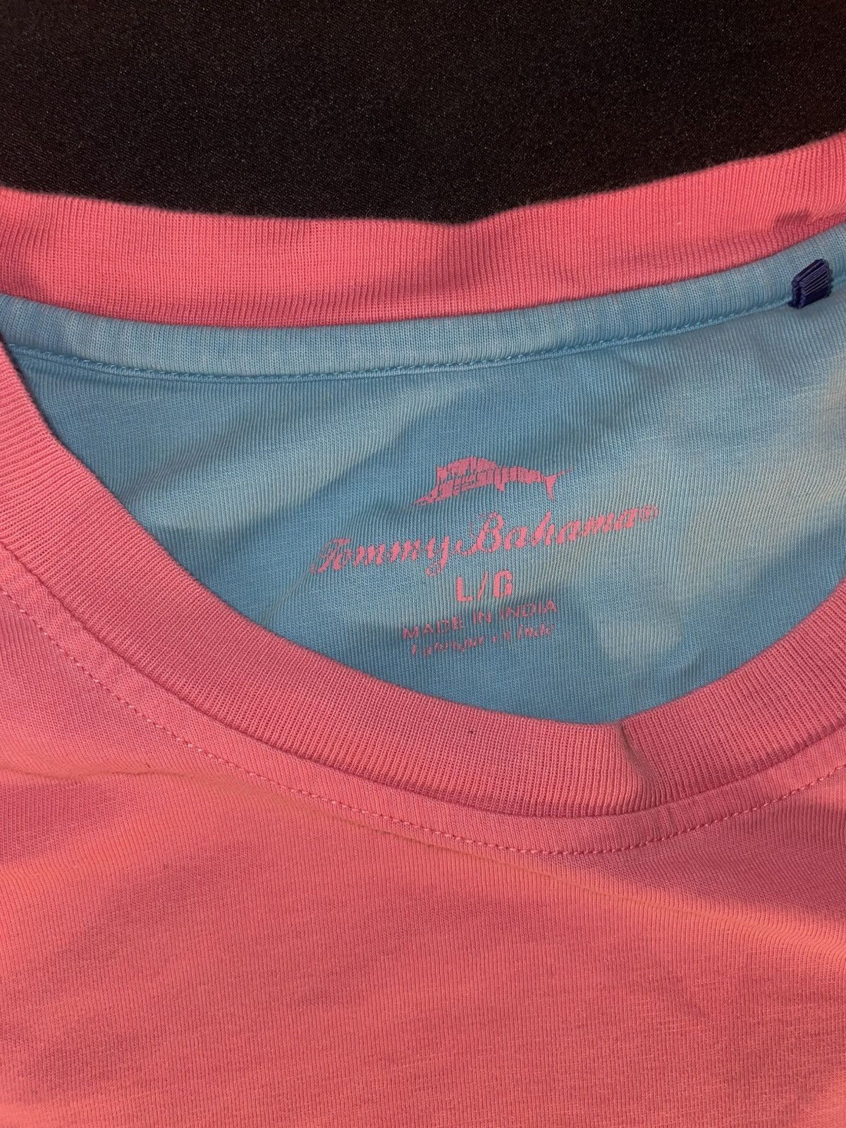 Tommy Bahama Tommy Bahama Men’s Pink T-Shirt, Large, L Size US L / EU 52-54 / 3 - 3 Thumbnail