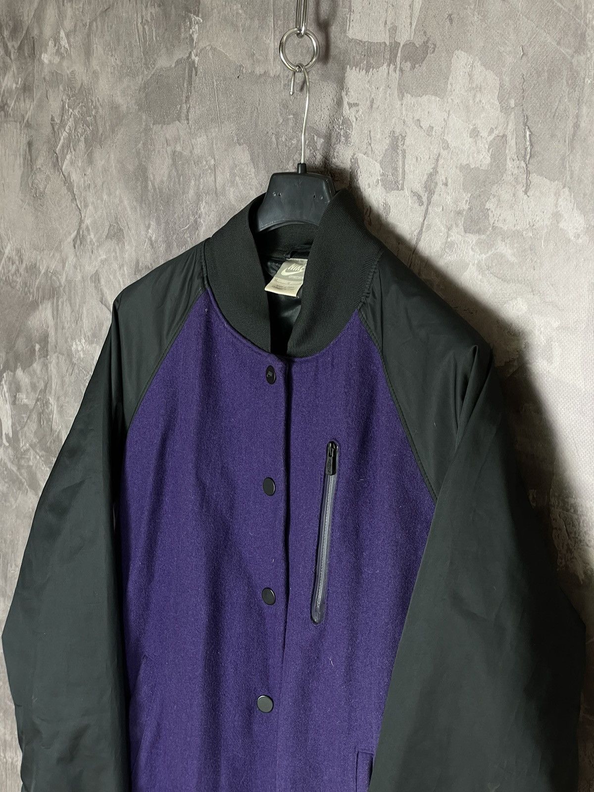 Nike × Vintage Vintage Nike Y2K Drill Track Jacket Bomber 90s Style Y2K Size US M / EU 48-50 / 2 - 7 Thumbnail