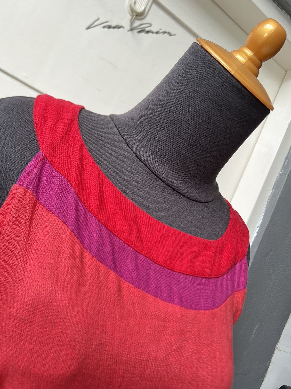 Sandro Sandro Ferrone Red Midi Dress Size XS / US 0-2 / IT 36-38 - 5 Thumbnail