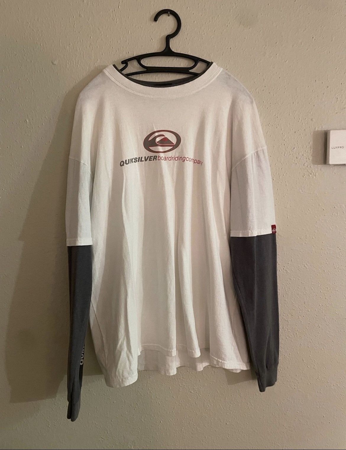 Quiksilver Vintage Surfer/skate quick silver Longsleeve shirt Size US XL / EU 56 / 4 - 1 Thumbnail