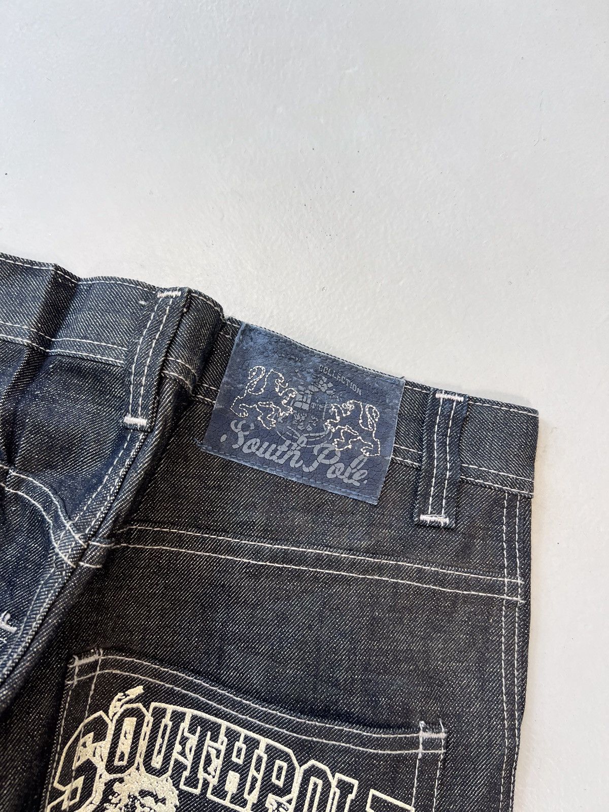 Southpole Vintage southpole crazy glittered printed baggy fit denim Size US 33 - 7 Thumbnail