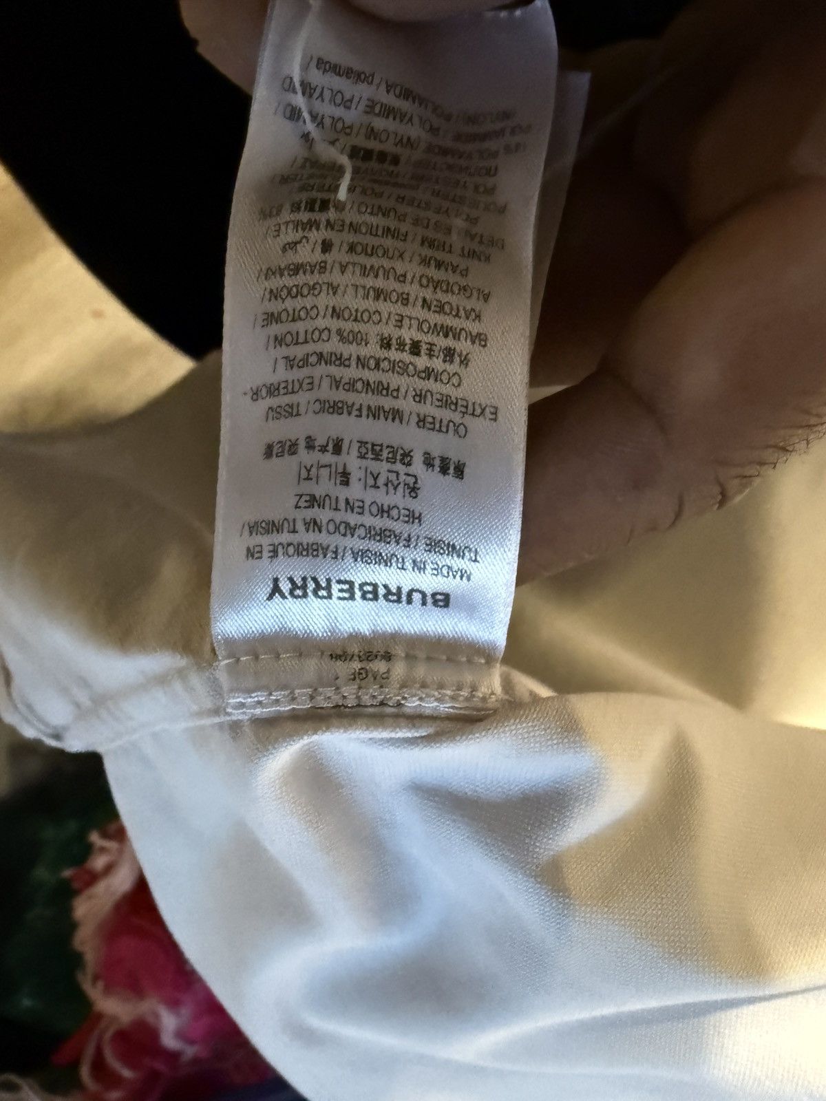 Burberry Burberry Brit Long Sleeve Button Down Shirt Black and White Size US M / EU 48-50 / 2 - 4 Thumbnail