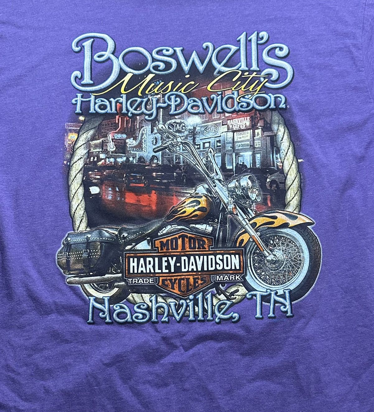 Harley Davidson Harley Tee, “Nashville, TN” Size US XXL / EU 58 / 5 - 2 Thumbnail