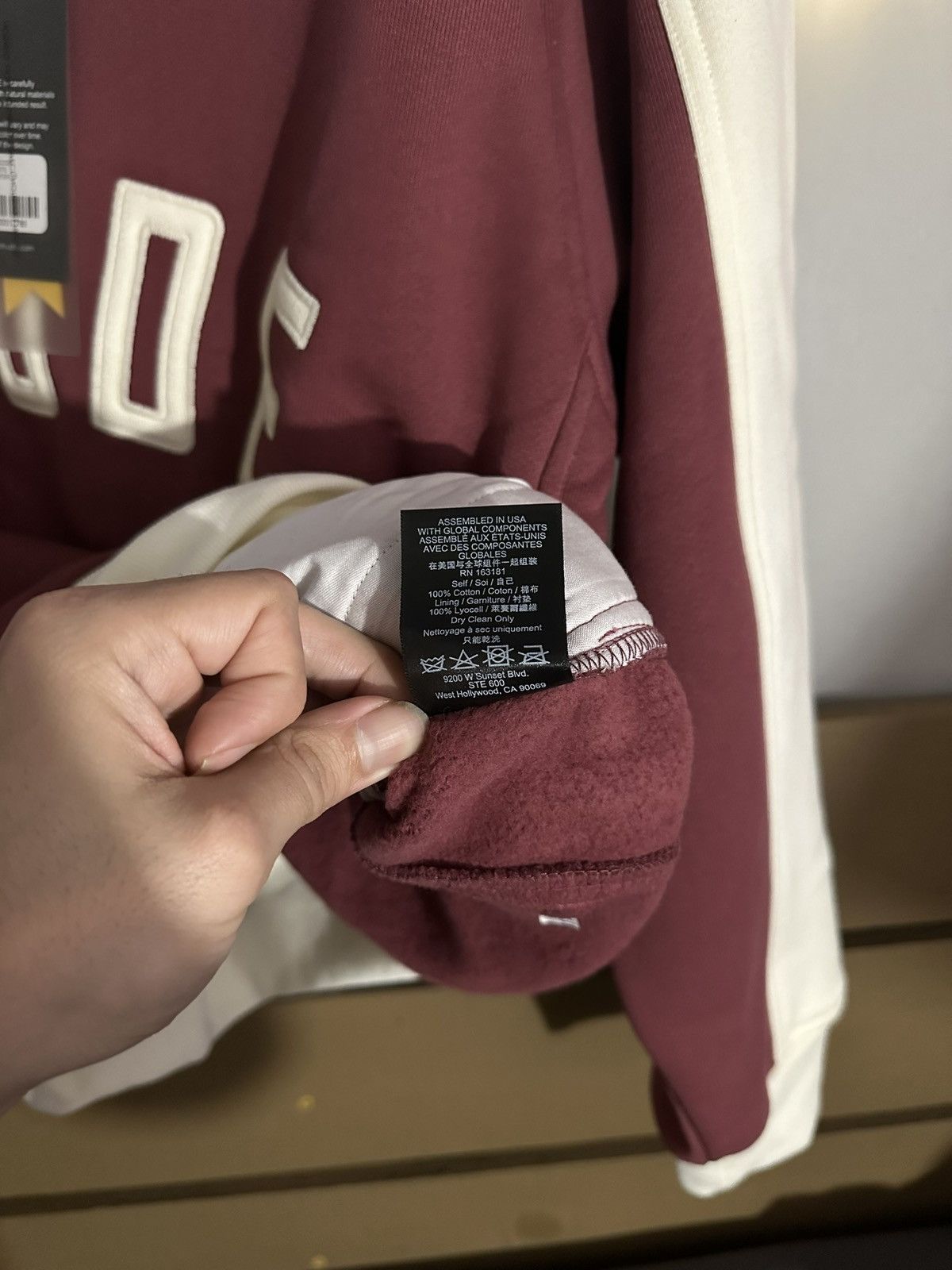 Rhude Rhude Chamonix Burgundy Sweater Size US M / EU 48-50 / 2 - 4 Thumbnail