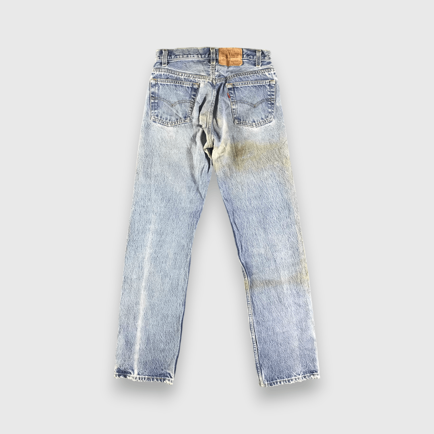 Levi's 90s Vintage Blue Wash Levis 501 Jeans-J3606 Size US 28 / EU 44 - 2 Thumbnail