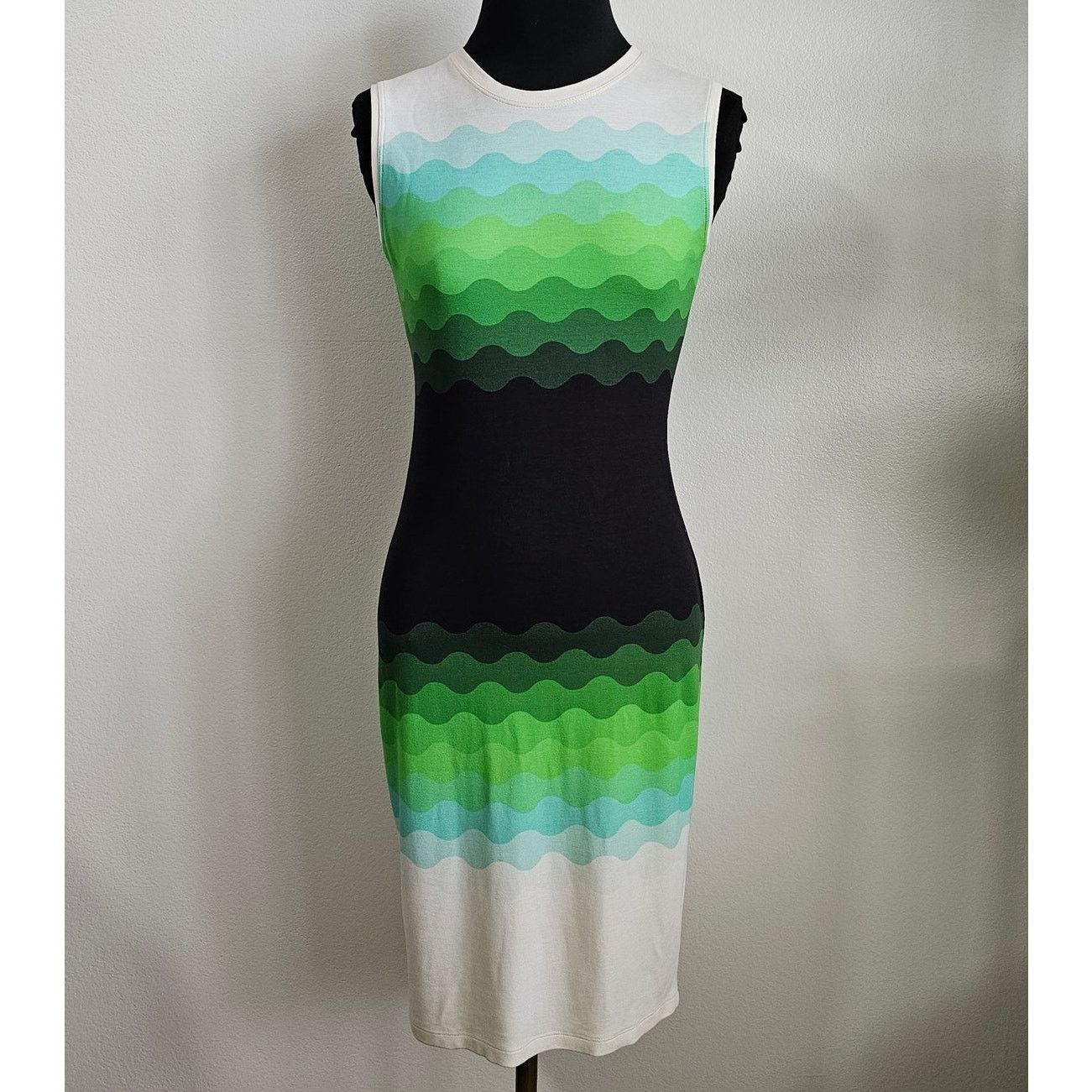 Jonathan Saunders EUC Jonathan Saunders Fitted Jersey Sleeveless Midi Dress M Size M / US 6-8 / IT 42-44 - 1 Thumbnail