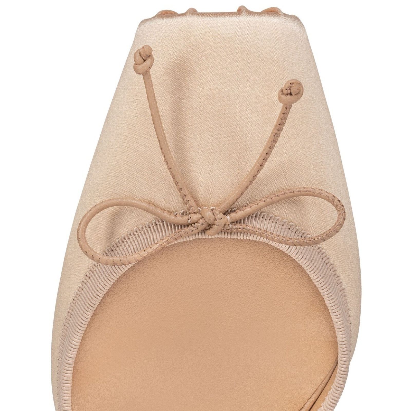 Christian Louboutin Christian Louboutin Cassia Lace Up 100 Blush Nude Tie Size US 9 / IT 39 - 8 Thumbnail