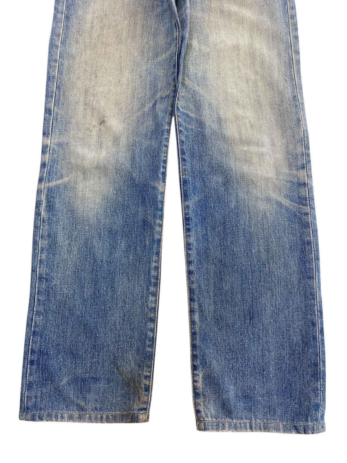 Japanese Brand Japanese Brand Whiskers Faded Wash Style Loose Jeans Size US 31 - 9 Thumbnail