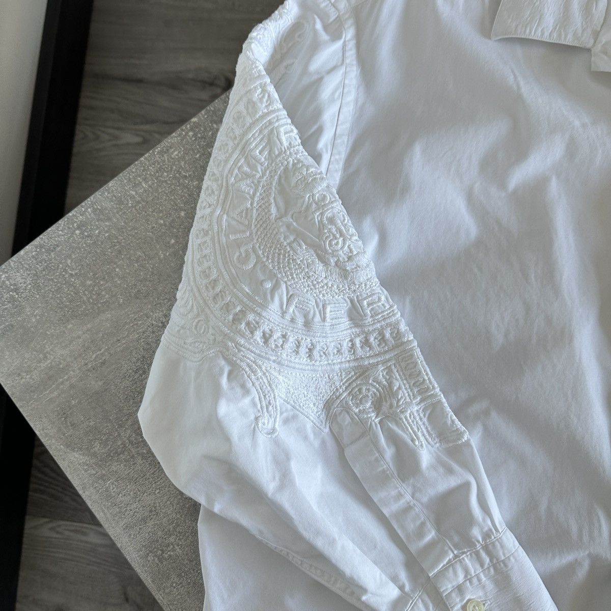 Gianfranco Ferre Vintage 90s Gianfranco Ferre Embroidered monogram shirt y2k Size US M / EU 48-50 / 2 - 8 Thumbnail
