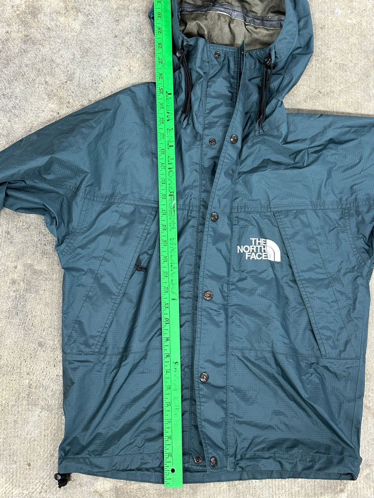 Vintage 90s The North Face Teal Gore-Tex Jacket