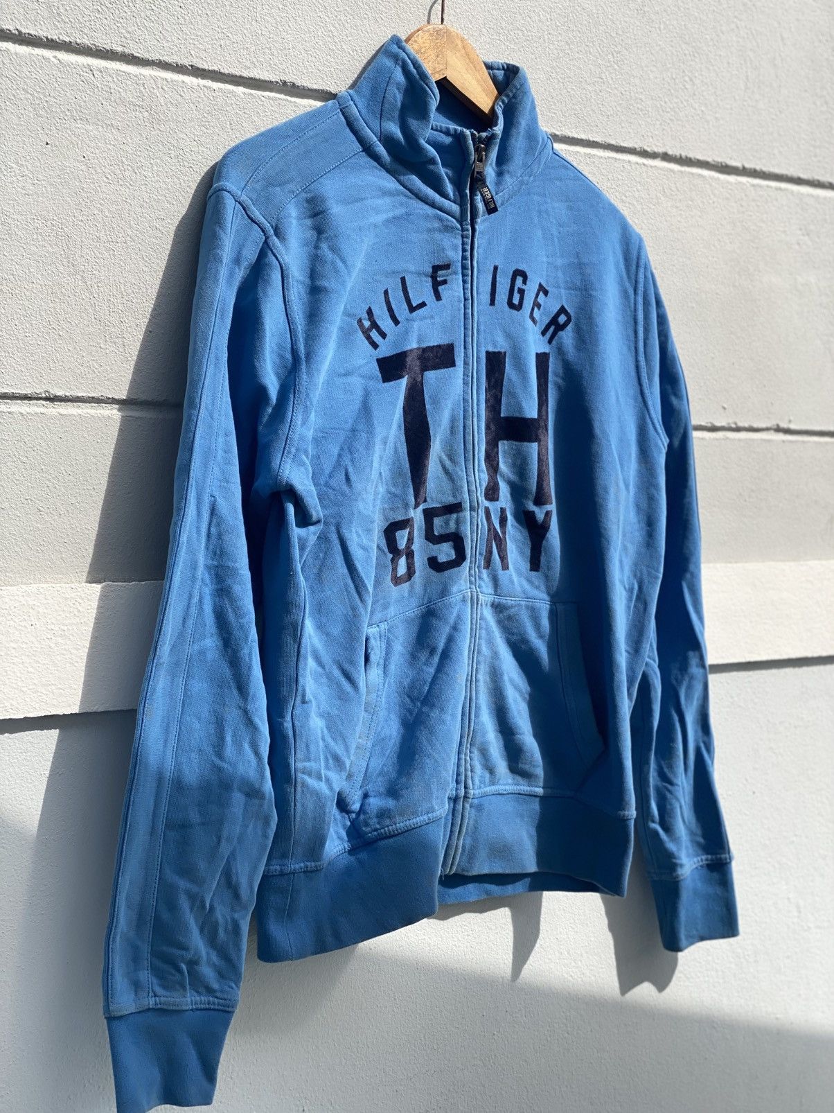 Tommy Hilfiger Vintage TOMMY HILFIGER Hoodie Sweatshirt Size US L / EU 52-54 / 3 - 3 Thumbnail