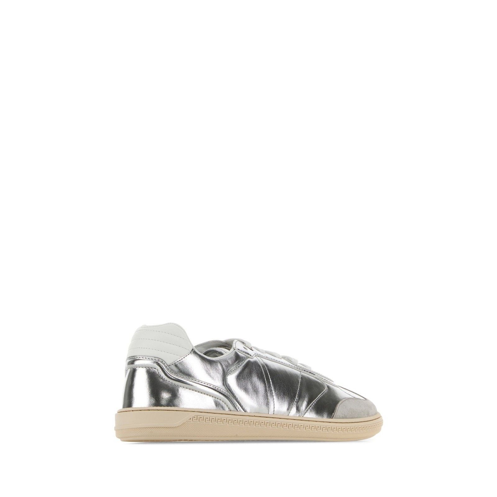 Versace VERSACE Free Silver Sneakers New & Authentic (Men's size:US Size US 9.5 / EU 42-43 - 3 Thumbnail