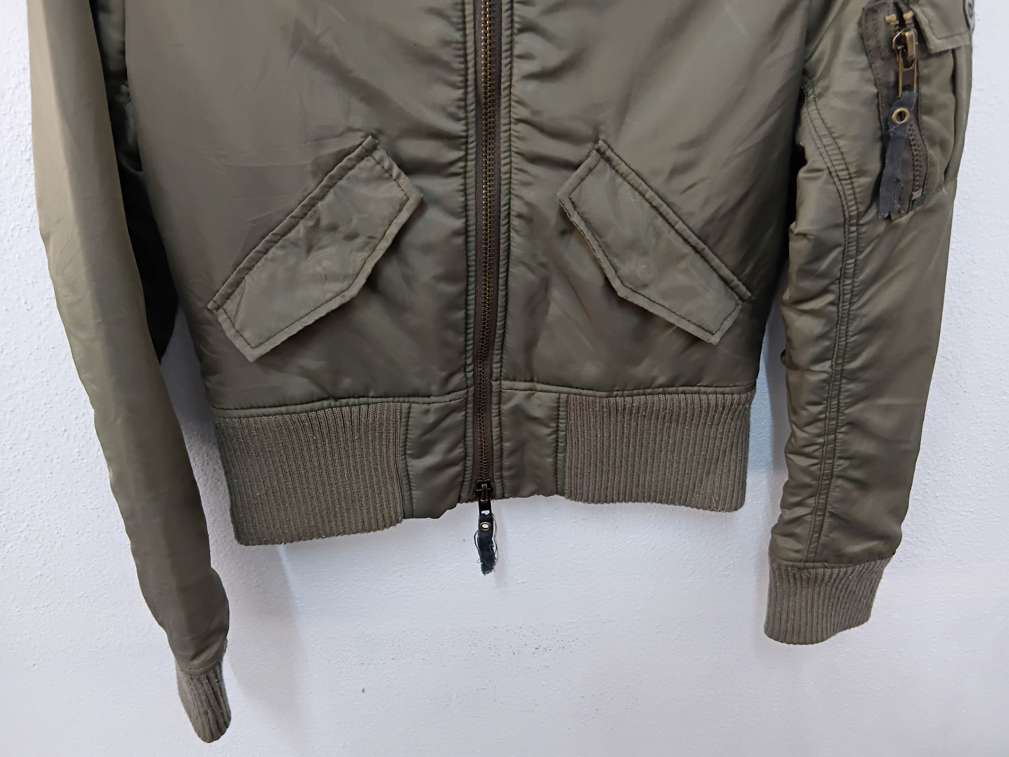 GOA Vintage GOA Japan Military Bombers Jacket Size M / US 6-8 / IT 42-44 - 5 Thumbnail