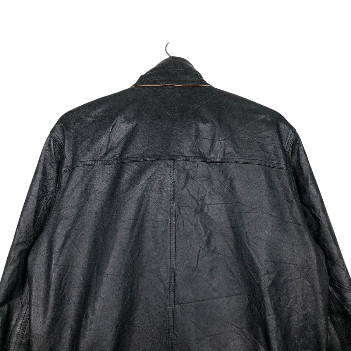 Aero Leathers 🔥VINTAGE BIKER LEATHER JACKET FREEDOM MINK COLLAR Size US L / EU 52-54 / 3 - 11 Thumbnail