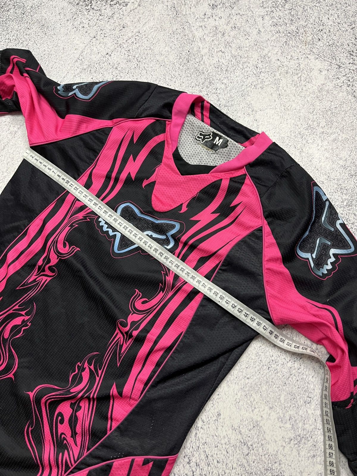 Fox Racing Crazy Fox Racing Big Logo Jersey Y2k Drill Longsleeve Rare Size M / US 6-8 / IT 42-44 - 13 Thumbnail