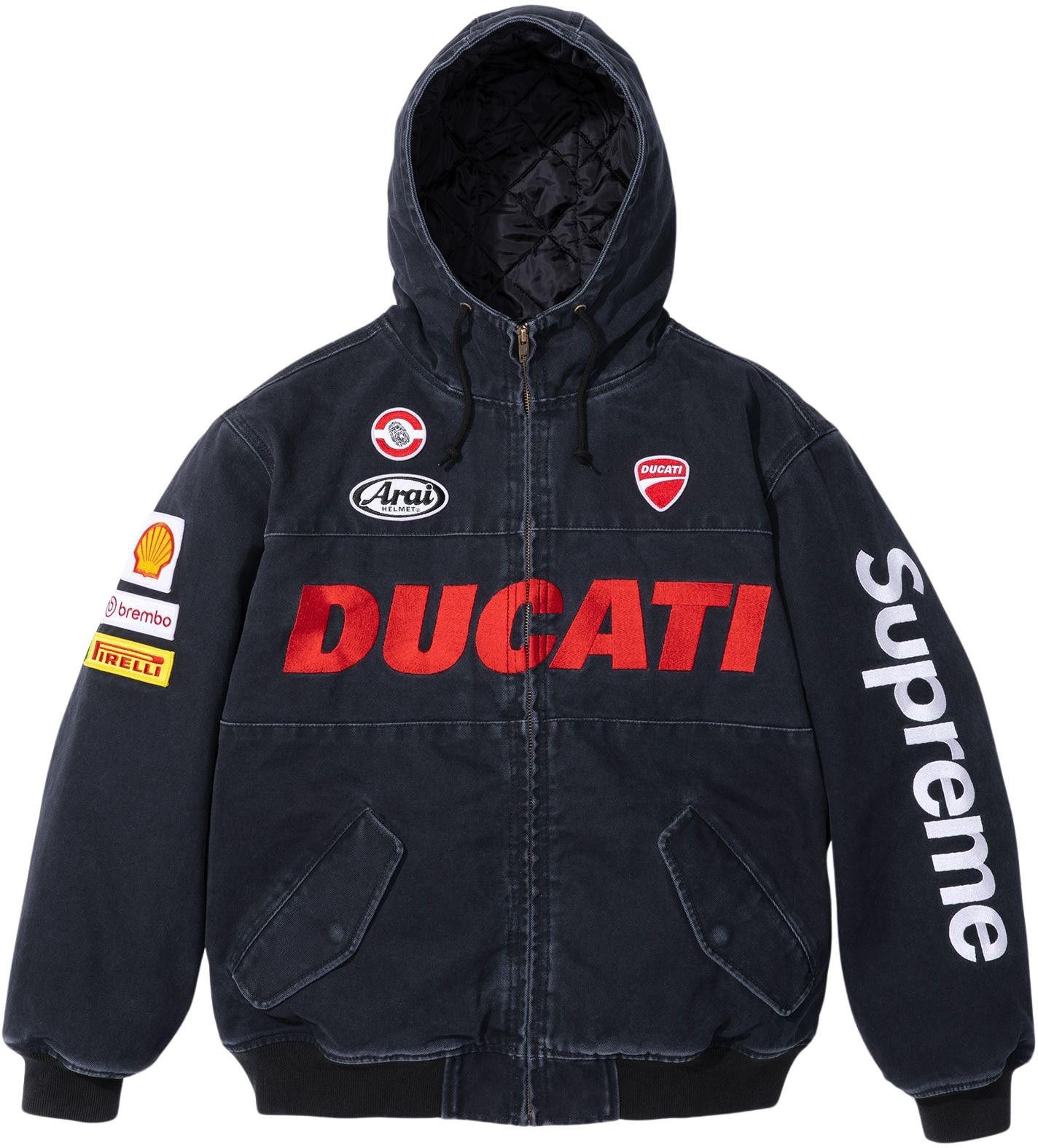 Ducati × Supreme DUCATI HOODED RACING JACKET | Grailed