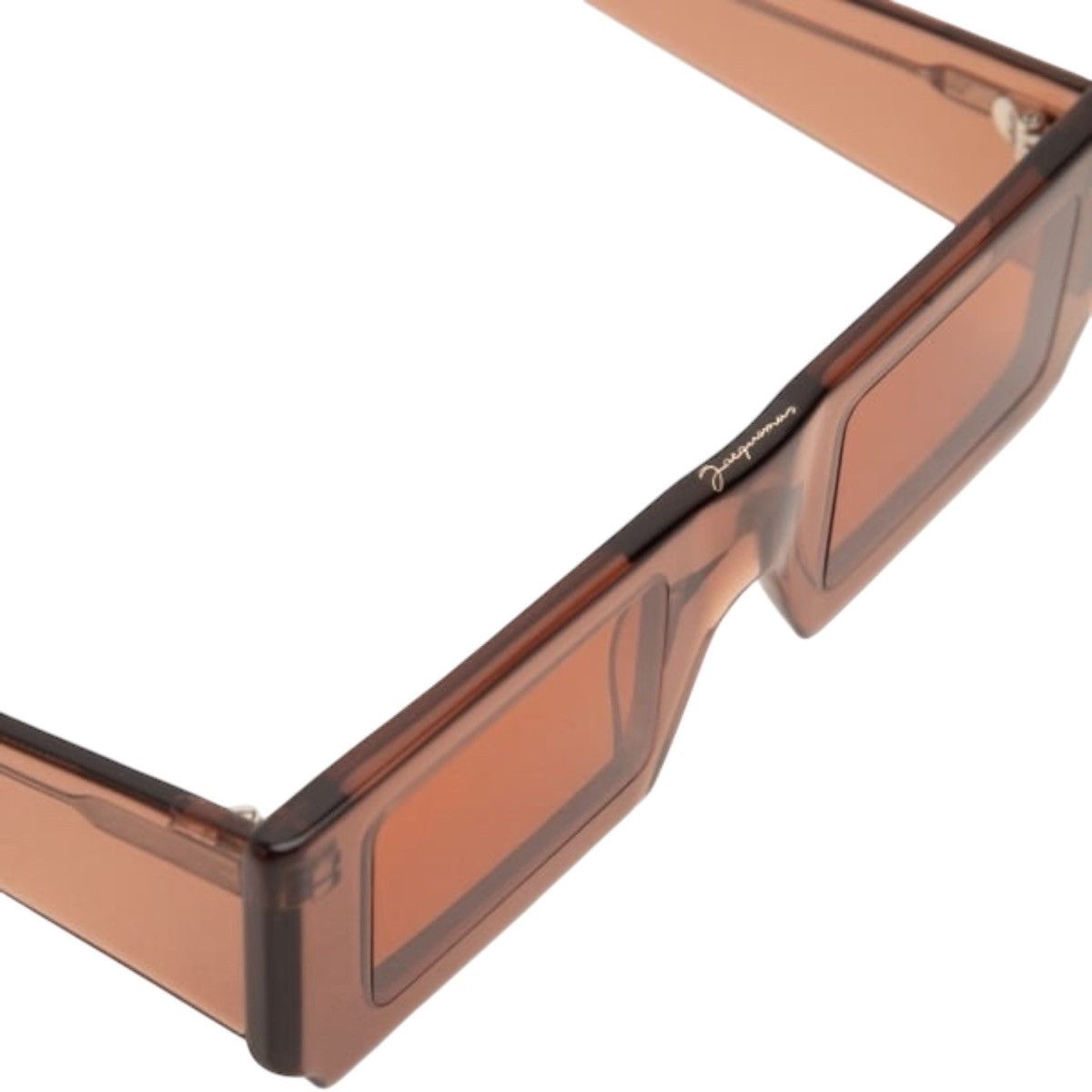 Jacquemus Jacquemus Les Lunettes Soleil Sunglasses in Orange Size ONE SIZE - 2 Thumbnail