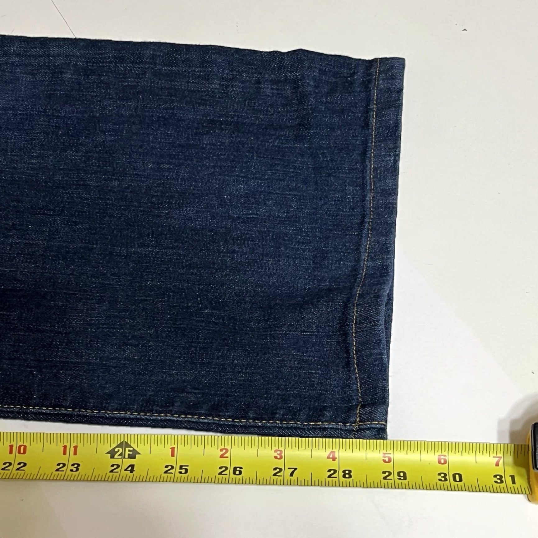 Vintage AG Adriano Goldschmied The Protege Mens Jeans Straight Leg 38x29 Blue Size US 38 / EU 54 - 6 Thumbnail
