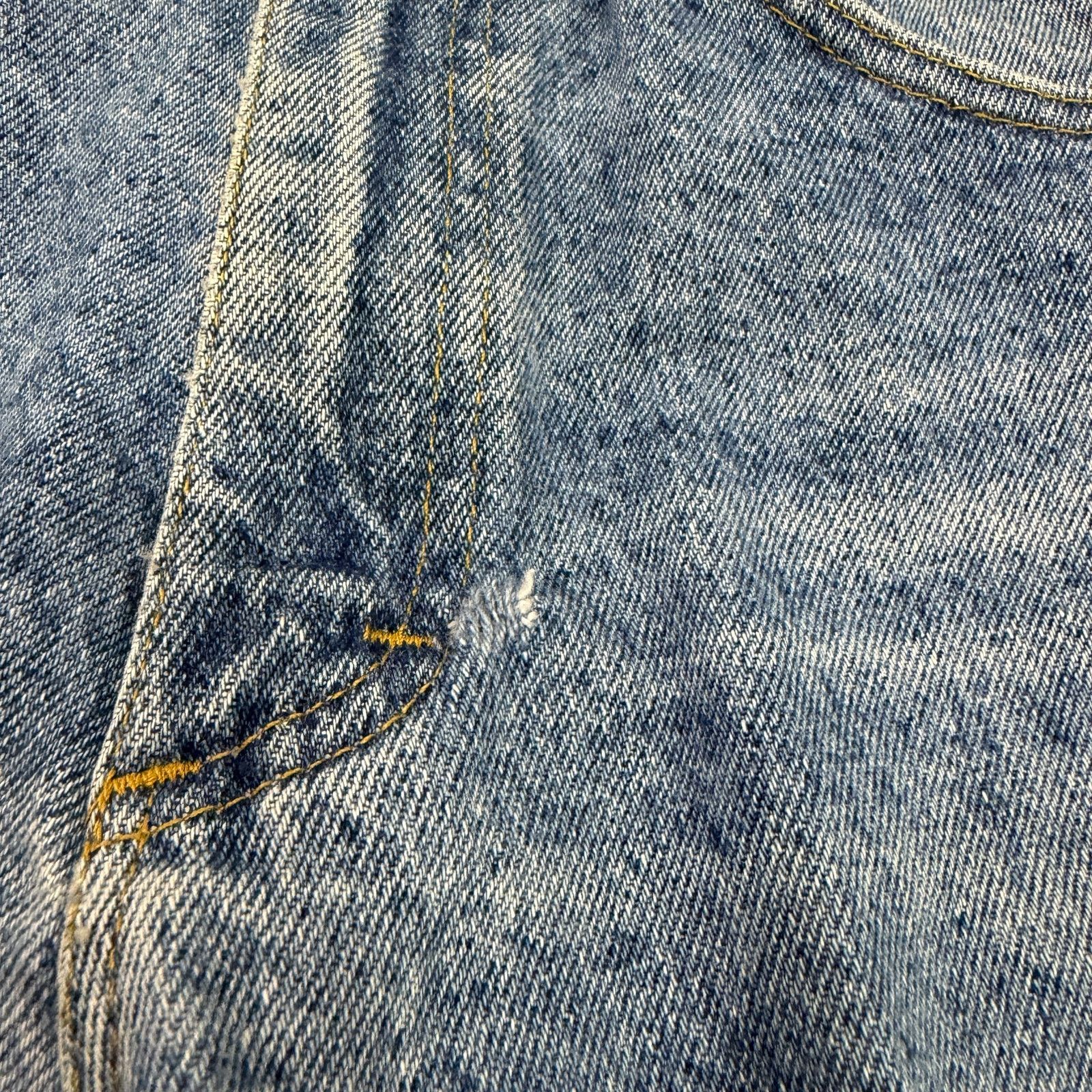 Vintage Vintage Lee Jeans Women's 7 Med (24x29) Faded High Rise Mom Size 24" / US 00 / IT 34 - 4 Thumbnail