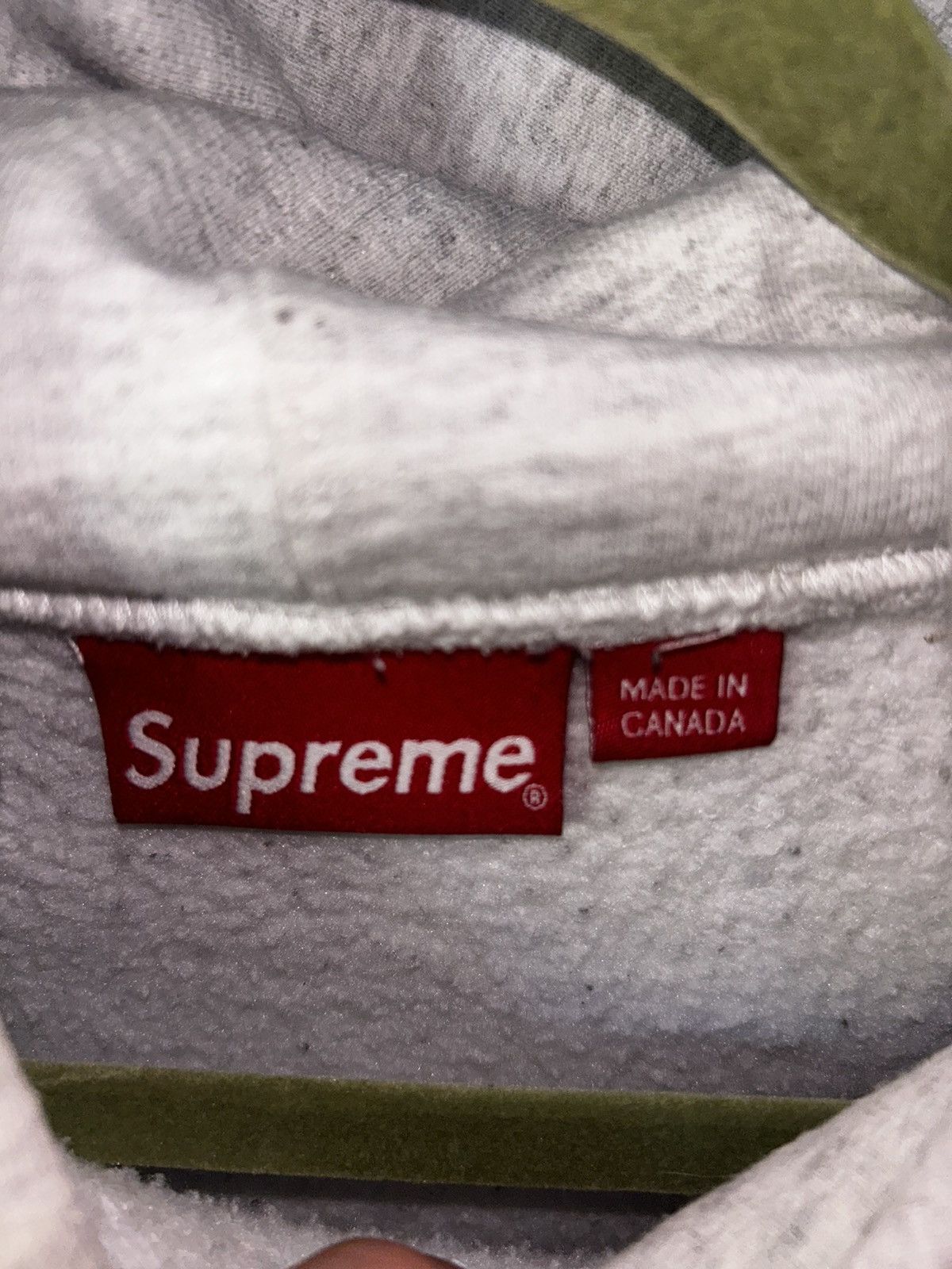 Supreme Supreme Small Box Hooded Sweatshirt 'Ash Grey' Size US M / EU 48-50 / 2 - 3 Thumbnail