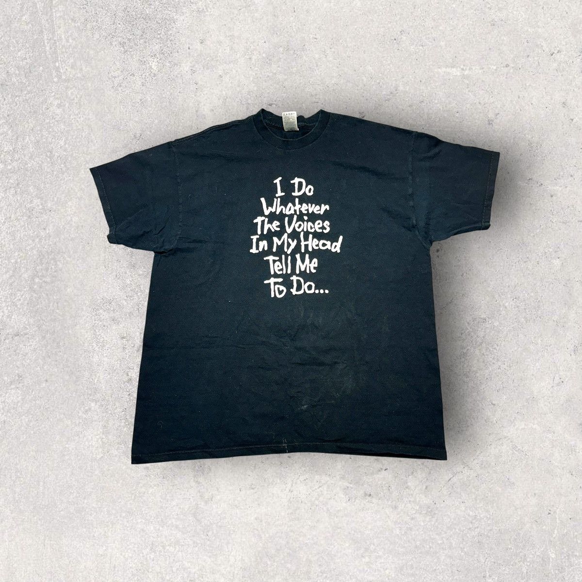 Fruit Of The Loom × Vintage Vintage Voices in My Head tee Size US XXL / EU 58 / 5 - 1 Thumbnail