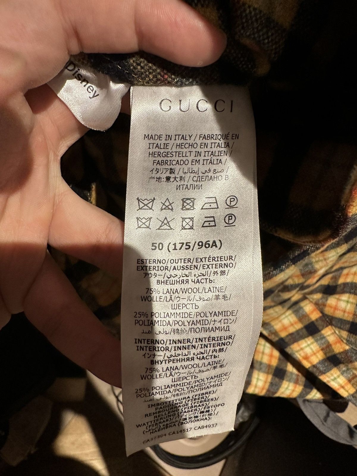 Gucci Gucci Disney wool jacket Size US M / EU 48-50 / 2 - 6 Thumbnail