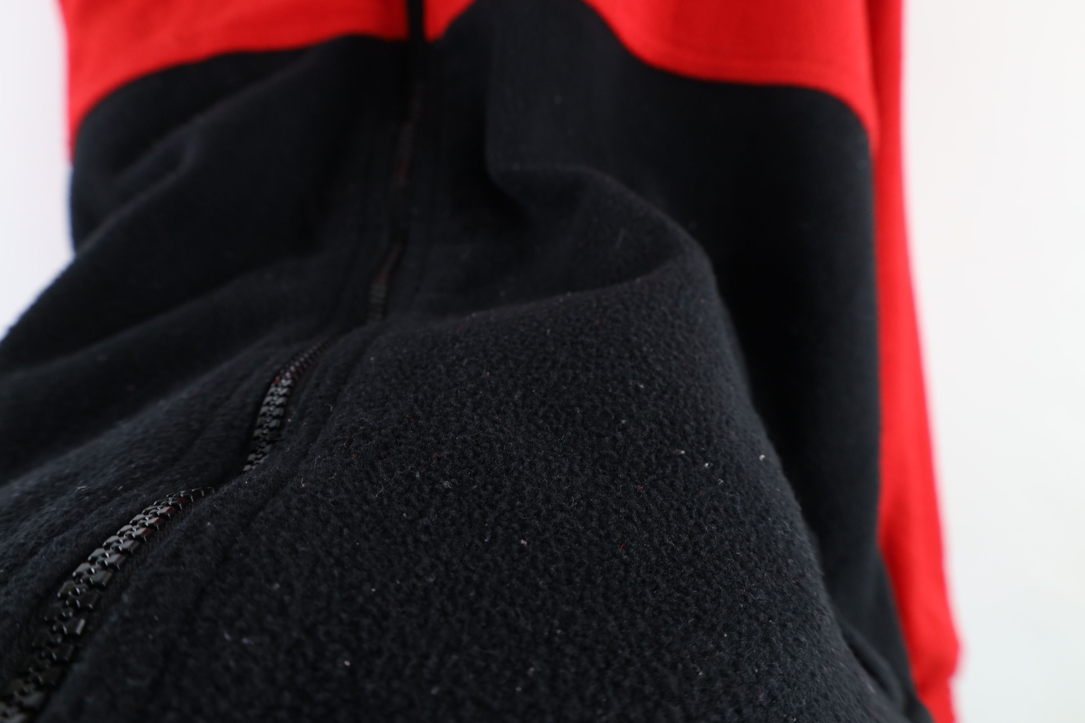 Marlboro × Vintage Vintage 90s Marlboro Spell Out Full Zip Fleece Jacket Red Size US XL / EU 56 / 4 - 5 Thumbnail