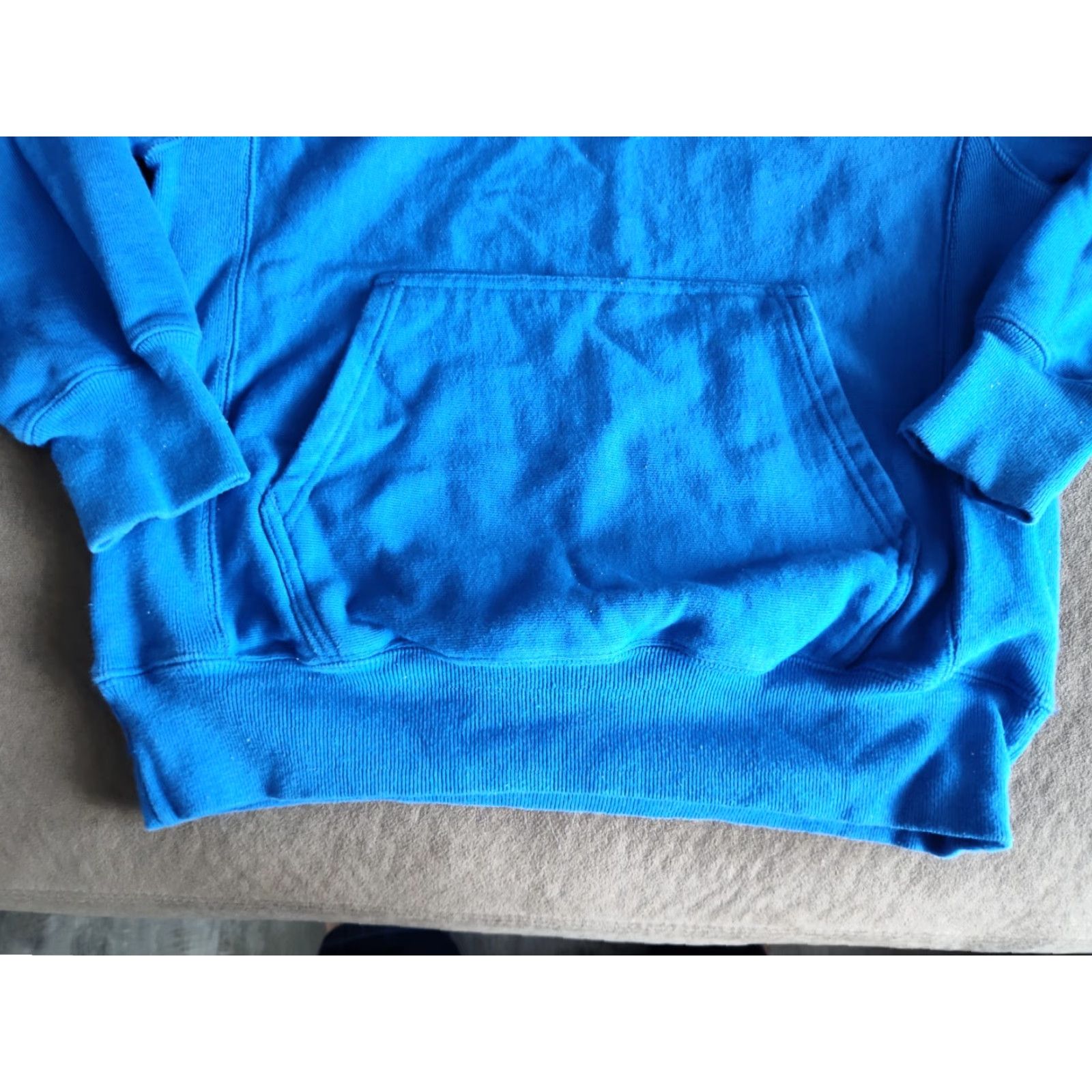 Champion VINTAGE Champion Hoodie Mens S Blue Reverse Weave Pullover Big Logo 90s Athleisure Size US S / EU 44-46 / 1 - 2 Thumbnail