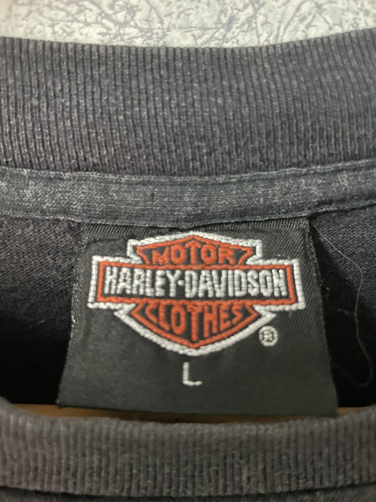 Harley Davidson Vintage 1990 3D Emblem Harley Davidson Motorcycles Leader Size US L / EU 52-54 / 3 - 5 Thumbnail