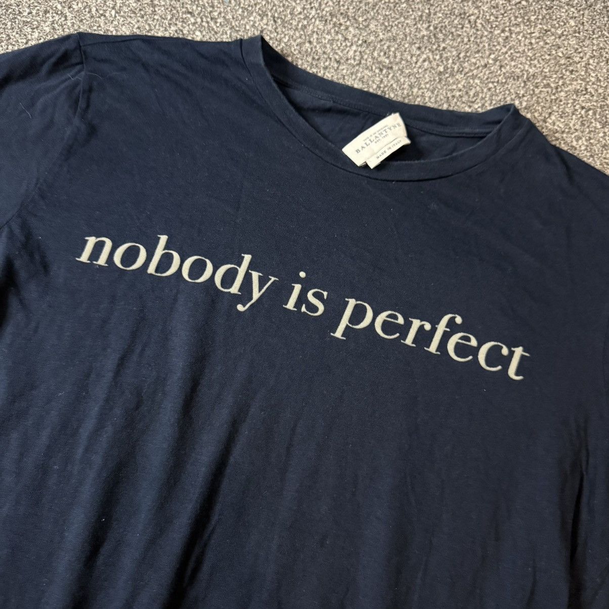 Ballantyne 🔥🔥 Vintage Ballantyne Nobody is Perfect Shirt Size US S / EU 44-46 / 1 - 4 Thumbnail